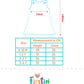 Muslin Tent Frock - Frost Tiger Rainbow