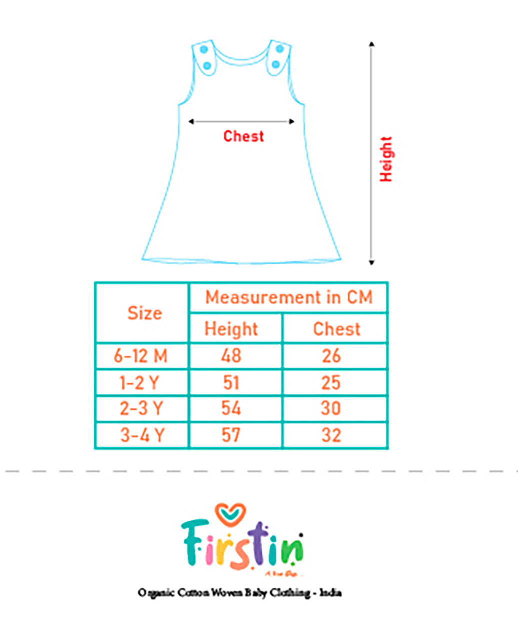 Muslin Tent Frock - Frost Tiger Rainbow